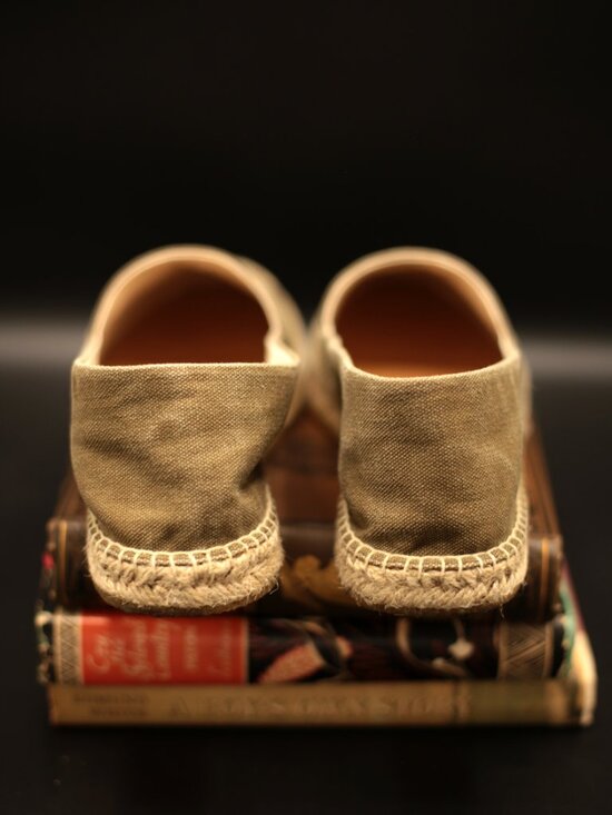 Polo Canvas Espadrilles, Olive main image 4